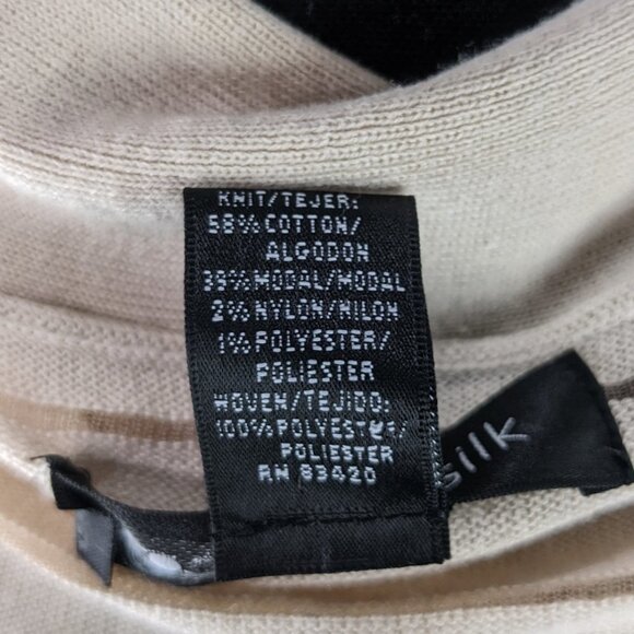 August Silk Knit Cropped Long Sheer Cardigan - Picture 5 of 6